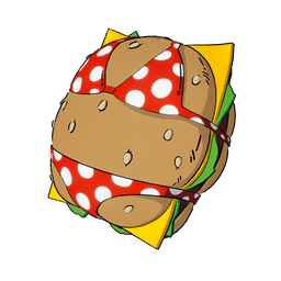 Polka Dot Bunkini — Fortnite back bling icon