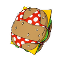 Polka Dot Bunkini — Fortnite back bling