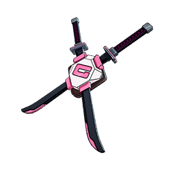 Gwenpool's Katanas — Fortnite back bling icon