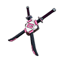 Gwenpool's Katanas — Fortnite back bling