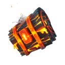 Volcanic Cache — Fortnite back bling