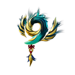 Plumed Charm — Fortnite back bling icon
