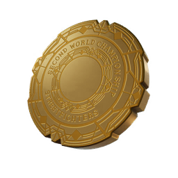 World Warrior Tournament Token — Fortnite back bling icon