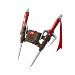 Raph's Sai Holster — Fortnite back bling icon