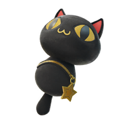 Black Cat Backpack — Fortnite back bling icon