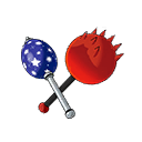 Rattle & Mace — Fortnite back bling
