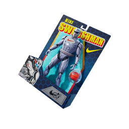 Swooshman Action Figure — Fortnite back bling icon