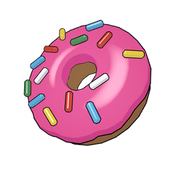 Emergency Donut — Fortnite back bling icon