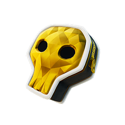 Golden Skully Satchel — Fortnite back bling icon