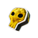 Golden Skully Satchel — Fortnite back bling