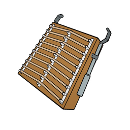 Hammered Dulcimer — Fortnite back bling icon