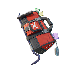 X Cache — Fortnite back bling icon