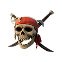 Skull and Crossed Swords — Fortnite back bling