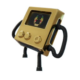 Gold Battery — Fortnite back bling icon