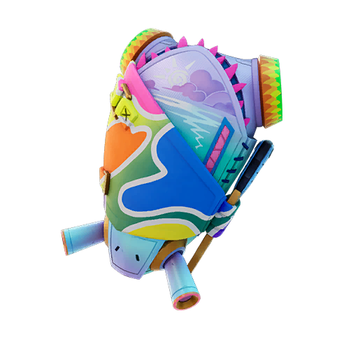 Beach-Blasted Shark's Tank — Fortnite back bling icon