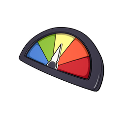 Threat Level Fridge Magnet — Fortnite back bling icon