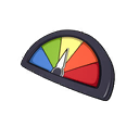 Threat Level Fridge Magnet — Fortnite back bling