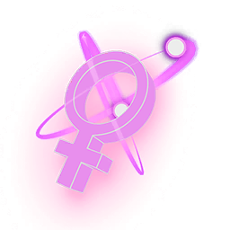 Atom Eve Emblem — Fortnite back bling icon