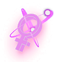 Atom Eve Emblem — Fortnite back bling