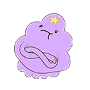 Lumpy Space Princess — Fortnite back bling