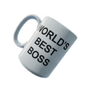 World's Best Boss Mug — Fortnite back bling