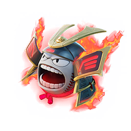 Samurai Screamer — Fortnite back bling icon