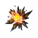 Chaos Cluster — Fortnite back bling