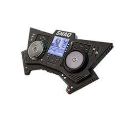 Shaq's DJ Decks — Fortnite back bling icon