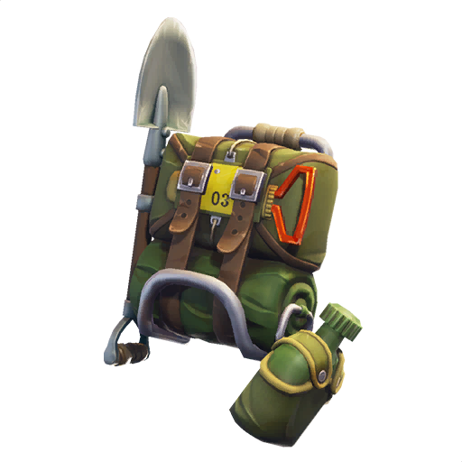 Raptor Satchel — Fortnite back bling icon