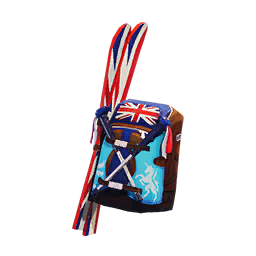 Mogul Ski Bag (GBR) — Fortnite back bling icon