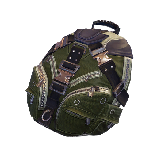 Standard Issue — Fortnite back bling icon
