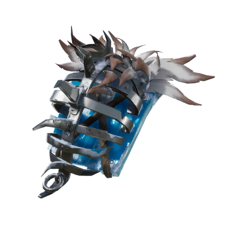 Frozen Iron Cage — Fortnite back bling icon