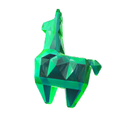 Crystal Llama — Fortnite back bling