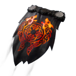 Molten Crested Cape — Fortnite back bling
