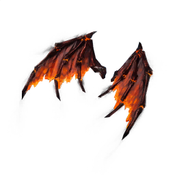 Molten Valkyrie Wings — Fortnite back bling