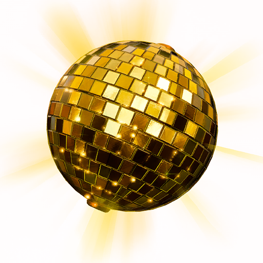Golden Disco — Fortnite back bling icon