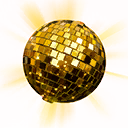 Golden Disco — Fortnite back bling