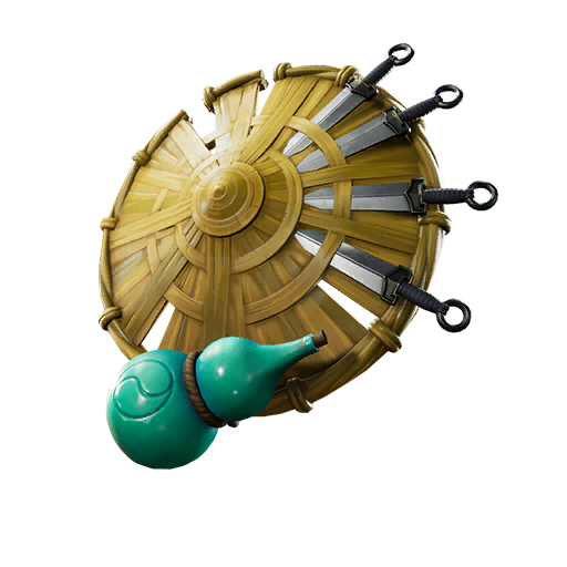 Kunai Shield — Fortnite back bling icon