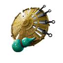 Kunai Shield — Fortnite back bling