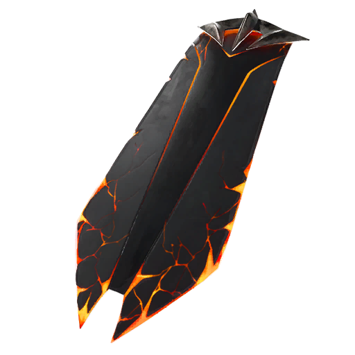Molten Battle Shroud — Fortnite back bling icon