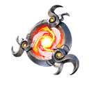 Fire Vortex — Fortnite back bling