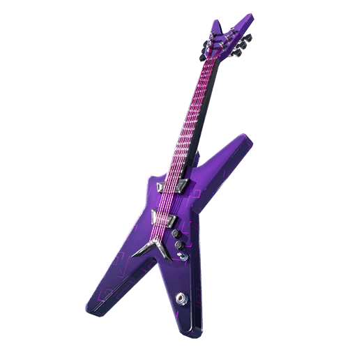 Dark Six String — Fortnite back bling icon