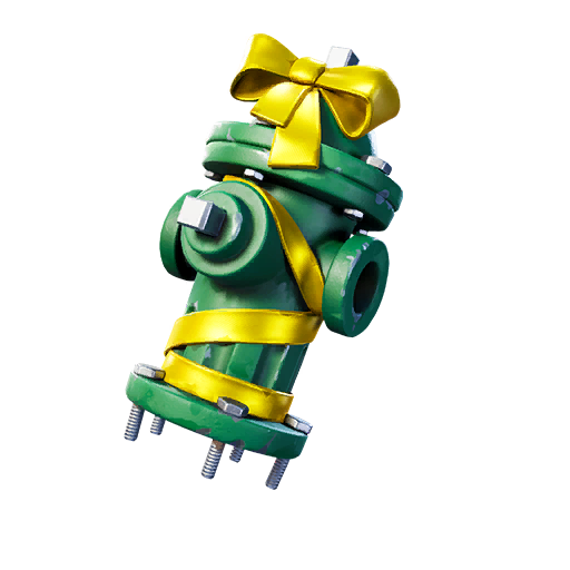 Holiday Hydrant — Fortnite back bling icon