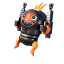Dorsal Destroyer — Fortnite back bling