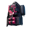 Sleek Strike — Fortnite back bling