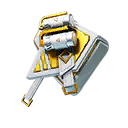 Double Agent Stripe — Fortnite back bling