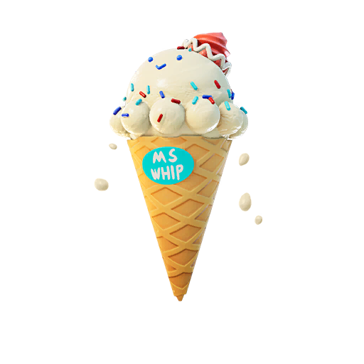 Vanilla Whip — Fortnite back bling icon