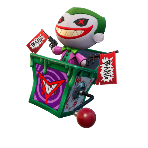 Laugh Riot — Fortnite back bling icon