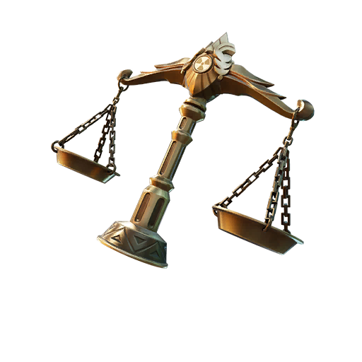 Scales of Justice — Fortnite back bling icon