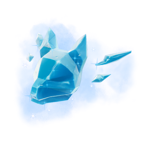 Ice Kitsune — Fortnite back bling icon